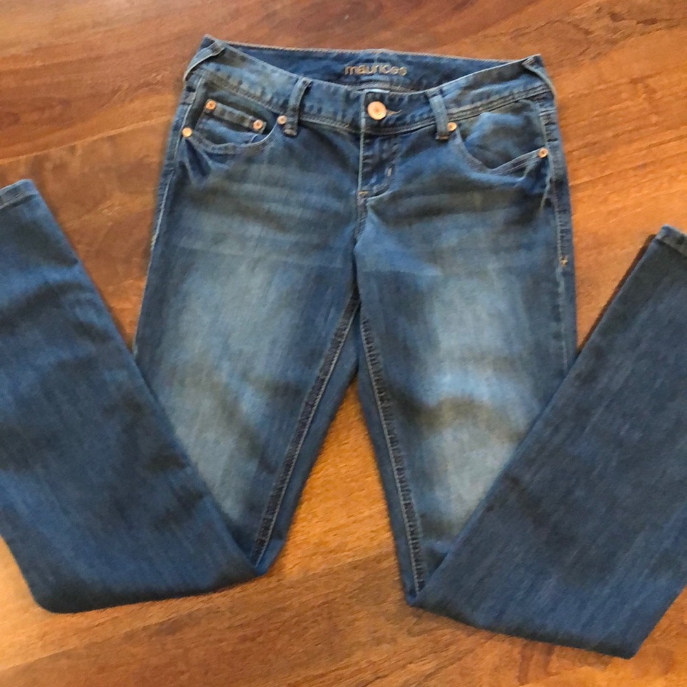 Maurices Straight Leg Jeans Size 0